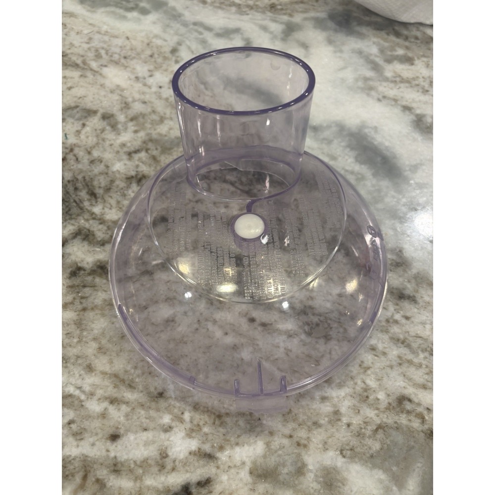 Hamilton Beach Food Processor 70450 Replacement Lid Clear Plastic Cover